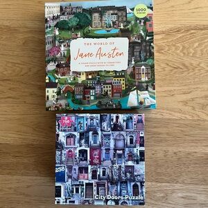 Jane Austen and City Doors Puzzle Set